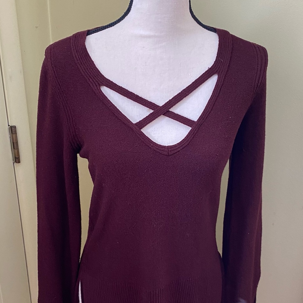 FREE PEOPLE Criss Cross Tunic size S